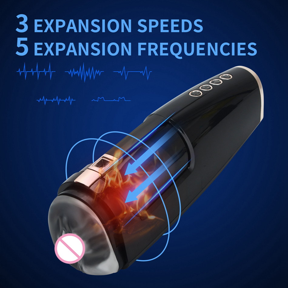 Deluxe Automatic Male Masturbator With Highspeed Thrusting Authentic Sex Voice And Multimode Features Adult Pleasure Device - 2