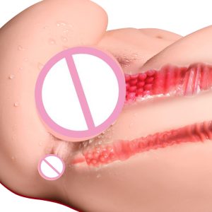 3d Male Silicone Deep Vagina Masturbator Big Ass Real Pussy Anal Sex Doll Sextoy Adult Toys For Men Joy - 3