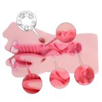 Zemalia Suck Men Oral Sex With Realistic Vagina Masturbator Silicone Pussy Double Stimulate Vibrator Toys For - 4