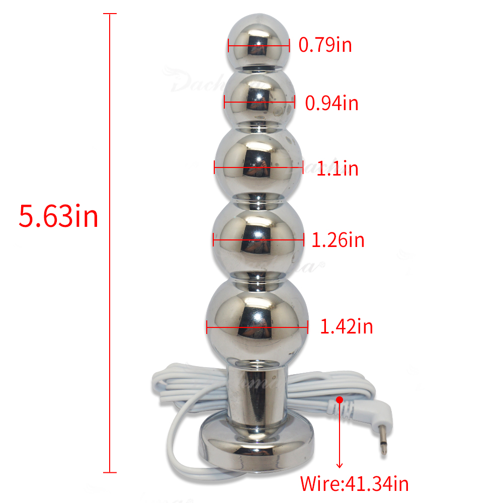 Medicalthemed Prostate Massage Adult Toy Electro Shock Urethral Sounding Catheters Anal Butt Plug For Men - 3