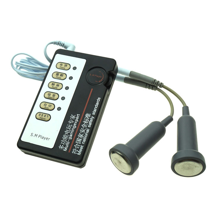 Health Care Electro Shock Therapy Machine Bdsm Adult Sex Toys Remote Control Massager Kit - 1