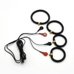 Wireless Remote Control Electric Shock Penis Ring Anal Masturbator Electro Cock Rings Butt Plug Sex Toys For Couples - 5