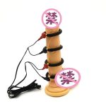 Wireless Remote Control Electric Shock Penis Ring Anal Masturbator Electro Cock Rings Butt Plug Sex Toys For Couples - 6