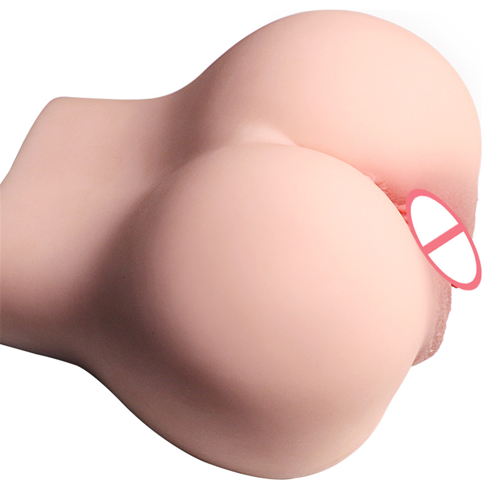 Male Masturbator Toy Realistic Silicone Pocket Vagina Doll Cup Erotic Big Ass Design For Enhanced Pleasure - 3
