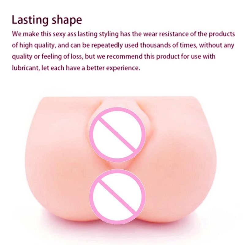 3d Big Ass Male Masturbators Realistic Toys Anal Sex Dolls Vagina Pussy Toy For Men Adult Juguetes Sexuales - 2