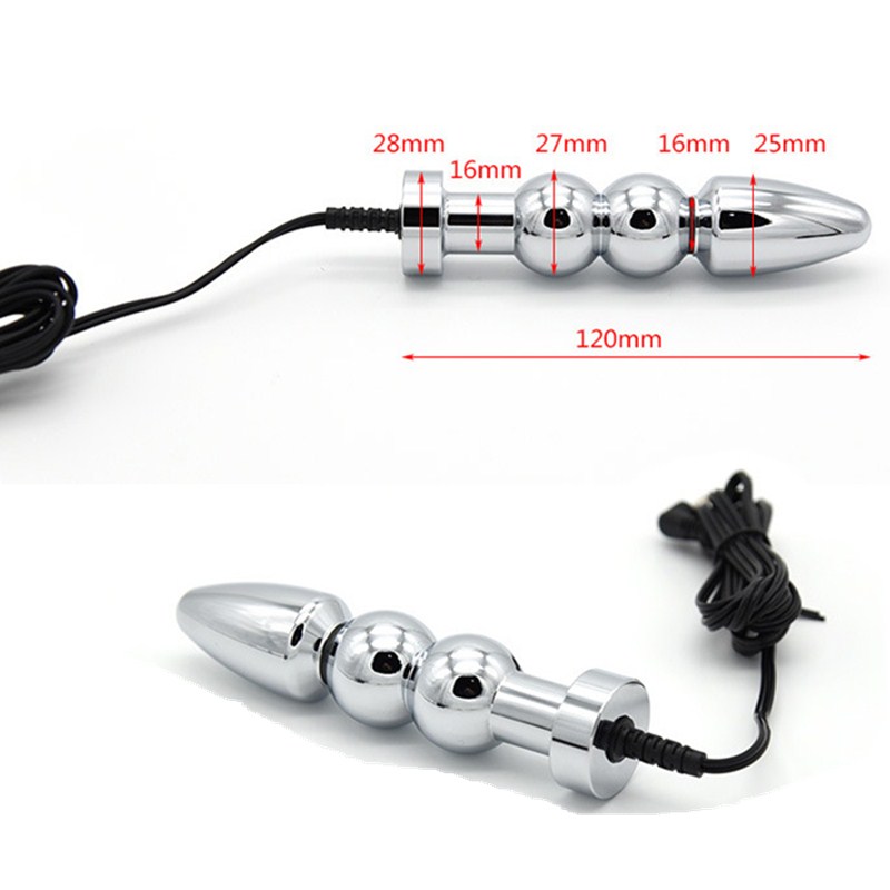 Electric Shock Urethral Plug Anal Toy Medical Themed Adult Game Sexual Enhancement Product For Men I9176 - 2
