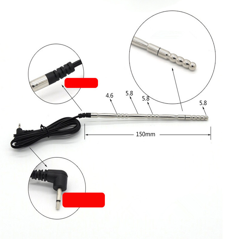 Electric Shock Urethral Plug Anal Toy Medical Themed Adult Game Sexual Enhancement Product For Men I9176 - 4