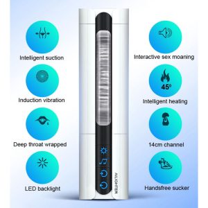 Intelligent Voice Interactive Heating Male Masturbator Cup Blow Job Sucking Sex Machine Induced Artificial Vagina Vibration - 2