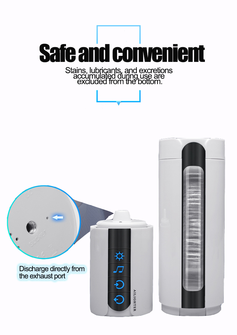 Advanced Interactive Voice Control Male Masturbator Heating Vibrating Function Realistic Artificial Vagina Pleasure Sex Machine - 8
