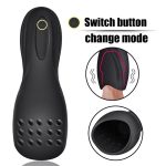 10 Penis Male Masturbator Vibrator Oral Sex Massager Toys For Men - 3