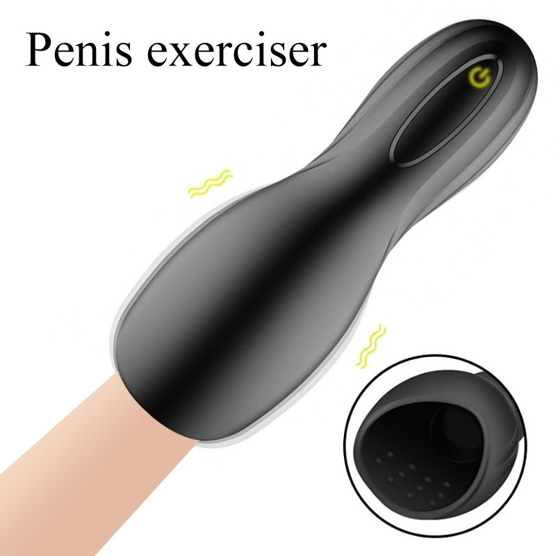 10function Male Masturbator Vibrating Penis Massager Oral Sex Simulation Toy For Men - 14