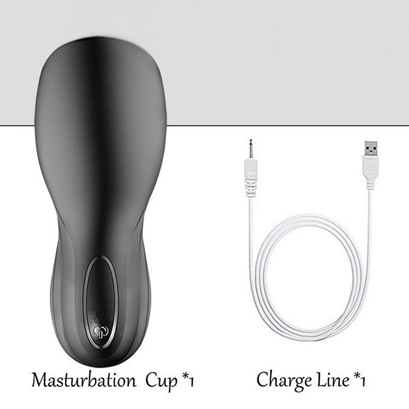 10function Male Masturbator Vibrating Penis Massager Oral Sex Simulation Toy For Men - 9