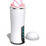 Heating Male Masturbator 10 Frequency Vibration Modes Electric Masturbating Cup Rechargeable Moaning Sex Toys For Men - 4