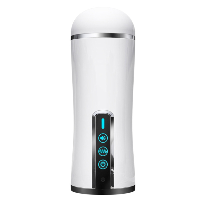 Rechargeable Male Masturbator Cup With 10 Vibration Modes Heating Function Moaning Features Mens Sex Toy - 4