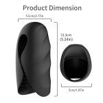 Male Masturbators Penis Training Vibrator Sexual Endurance Prolonging Sex Toys Masturbation Head Glans Trainer Massager - 6