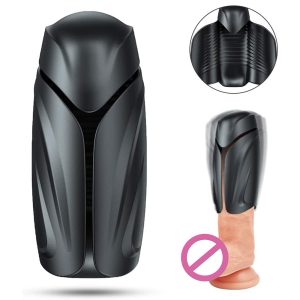 Male Masturbators Penis Training Vibrator Sexual Endurance Prolonging Sex Toys Masturbation Head Glans Trainer Massager
