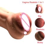3d Rubber Vagina Realistic Male Masturbator Sex Toys For Men Artificial Adults Intimate Real Pocket Pussy - 4