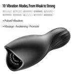 Male Masturbator Realistic Silicone 10 Modes Oral Sex Sucking Machine Toys For Men Penis Delay Trainer Adults Tools Shop - 5