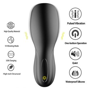 Male Masturbator Realistic Silicone 10 Modes Oral Sex Sucking Machine Toys For Men Penis Delay Trainer Adults Tools Shop - 2