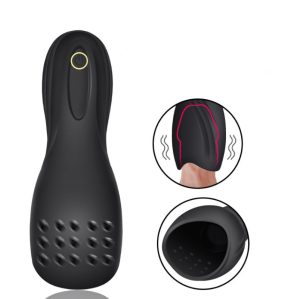 Male Masturbator Realistic Silicone 10 Modes Oral Sex Sucking Machine Toys For Men Penis Delay Trainer Adults Tools Shop