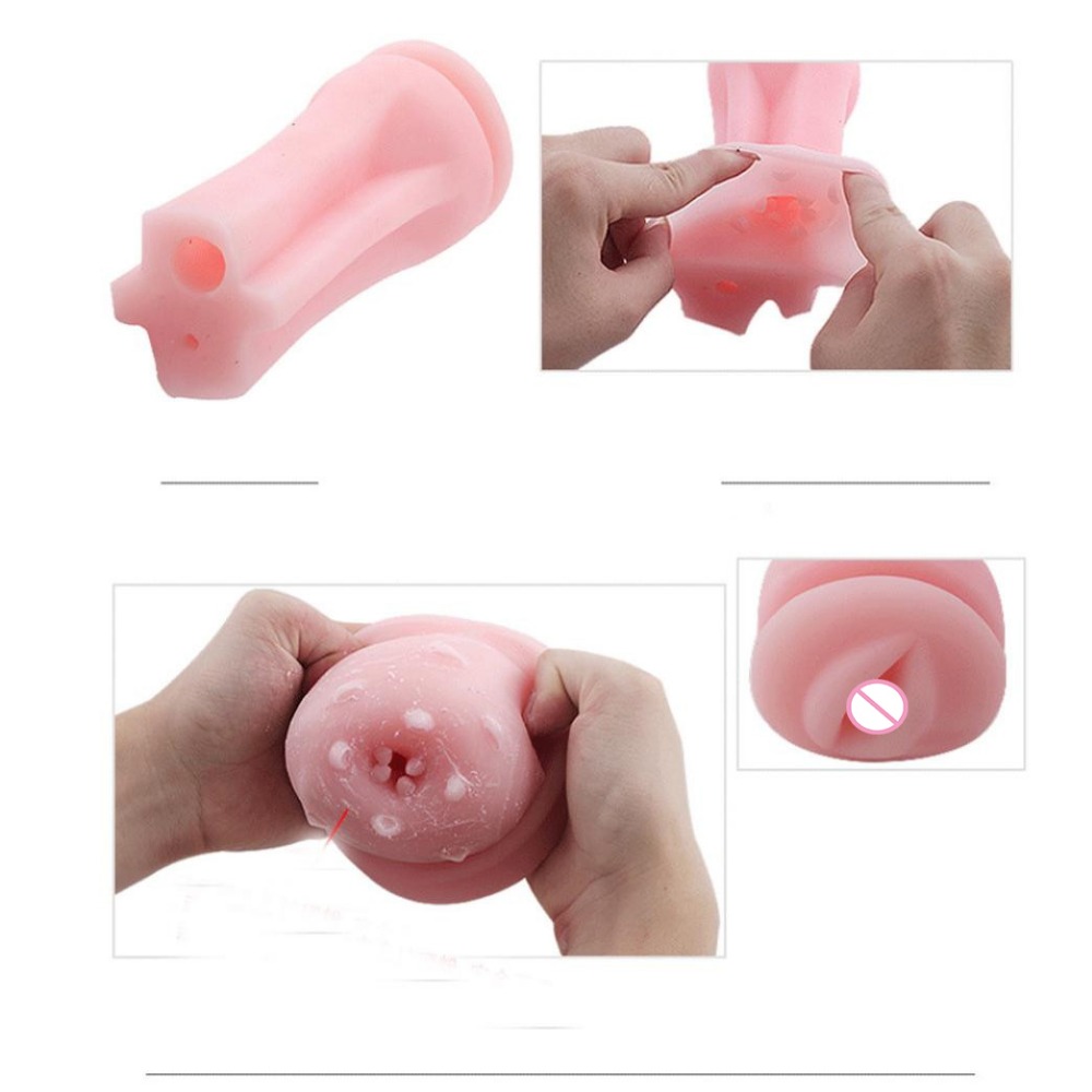 Ultrarealistic Male Masturbator Fleshlight Lifelike Vaginal Adult Sex Toy Mens Intimate Pleasure Aircraft Cup - 7