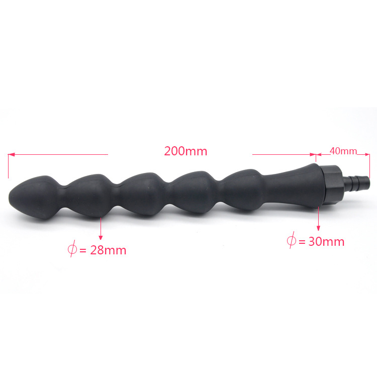 Silicone Enema Syringe Unisex Anal And Vaginal Cleansing Bidet Accessory Hygienic Rectal Shower Sex Toy - 3