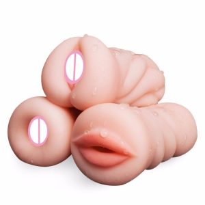 Adult Sexy Toy Vagina Male Masturbator Realistic For Man Silicone Pocket Pussy Rubber Artificial Sex Toys Men