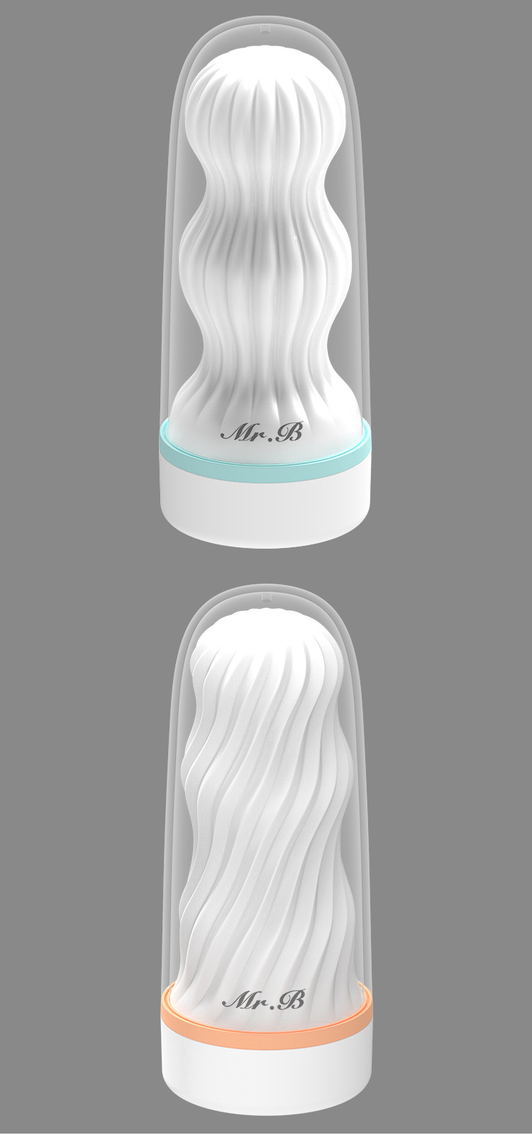 Mens Manual Masturbator Realistic Vagina Strong Suction Vacuum Cup Adult Endurance Exercise Sex Toy For Men - 10