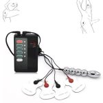 Electric Shock Anal Plug Electro Stimulation Anul Medical Themed Adult Sex Toys For Men Electrical Stimulator