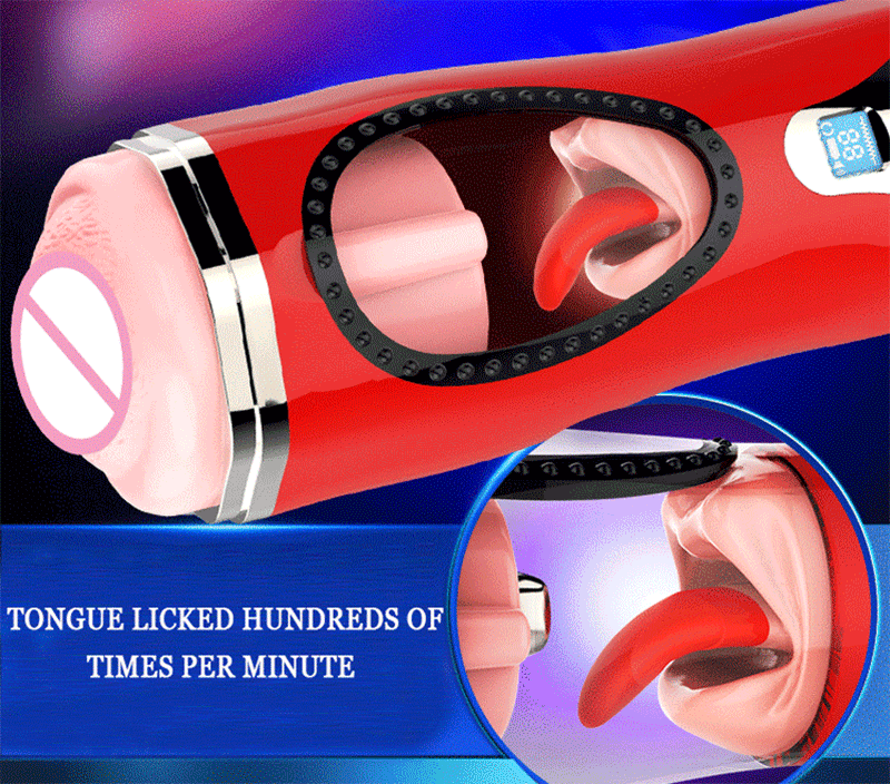 Realistic Male Masturbator Cup With Heating Vibrator Voice Features Ultimate Penis Massage Oral Sex Toy - 8