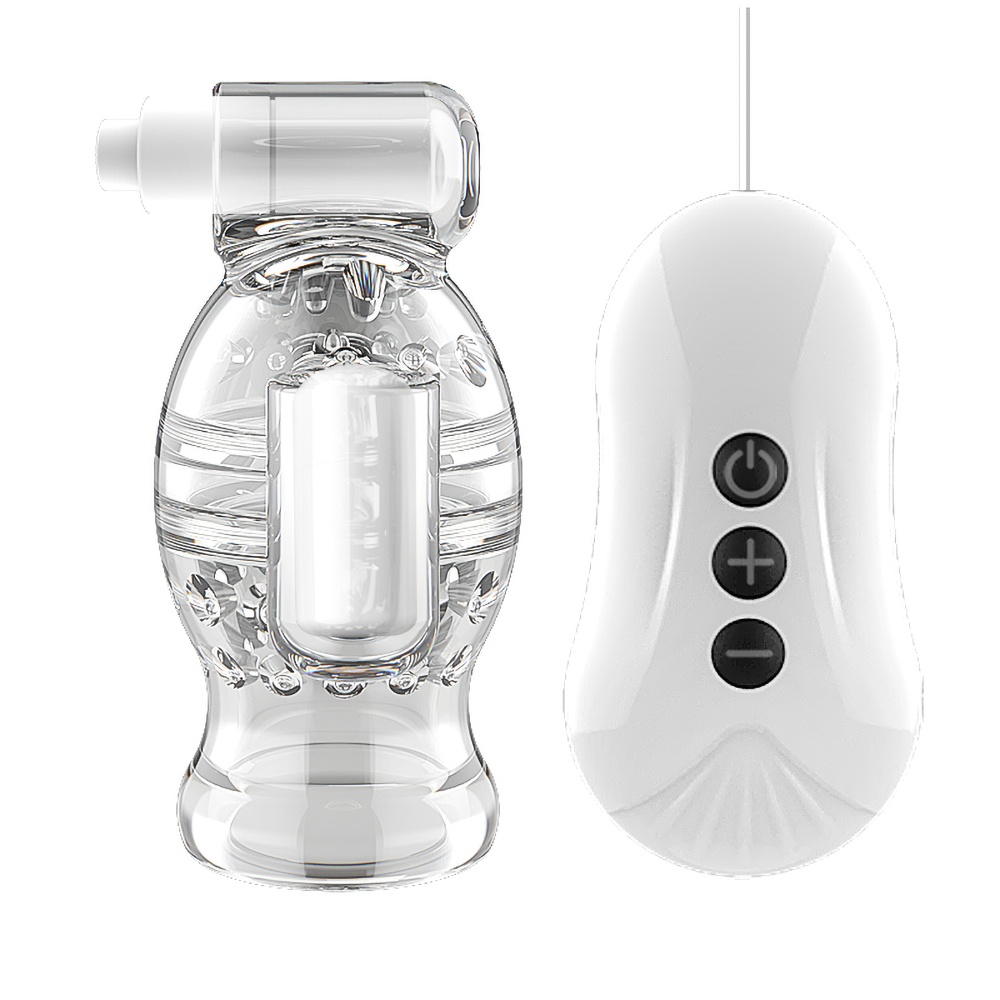 Mens Endurance Training Vibrating Massager Adult Sex Toy Pocket Pussy Ejaculation Delay Stimulator - 7
