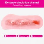 Soft Flexible Realistic Artificial Vagina Pocket Adult Sex Toys Men Real Male Masturbators - 4