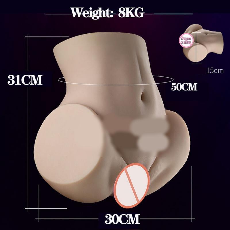 Silicone Sex Doll For Men Realistic Vagina Anal Masturbator Erotic Adult Pleasure Toy - 8
