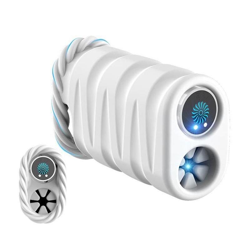 Large Automatic Male Masturbator Adult Sex Toy Endurance Exercise Vaginal Rotation Piston Mens Pleasure Device - 4