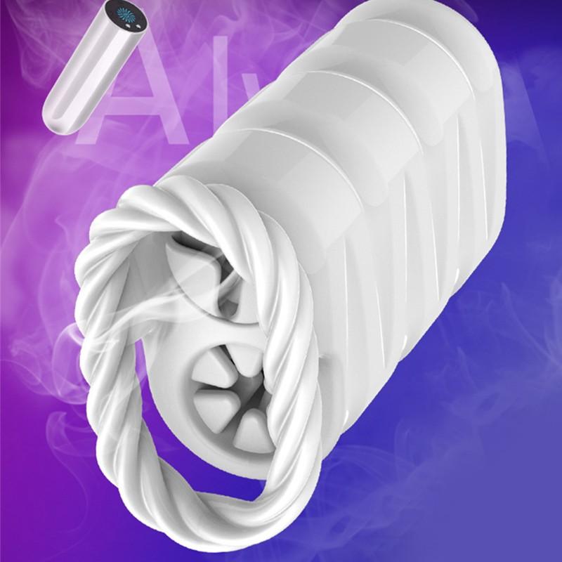 Large Automatic Male Masturbator Adult Sex Toy Endurance Exercise Vaginal Rotation Piston Mens Pleasure Device - 2