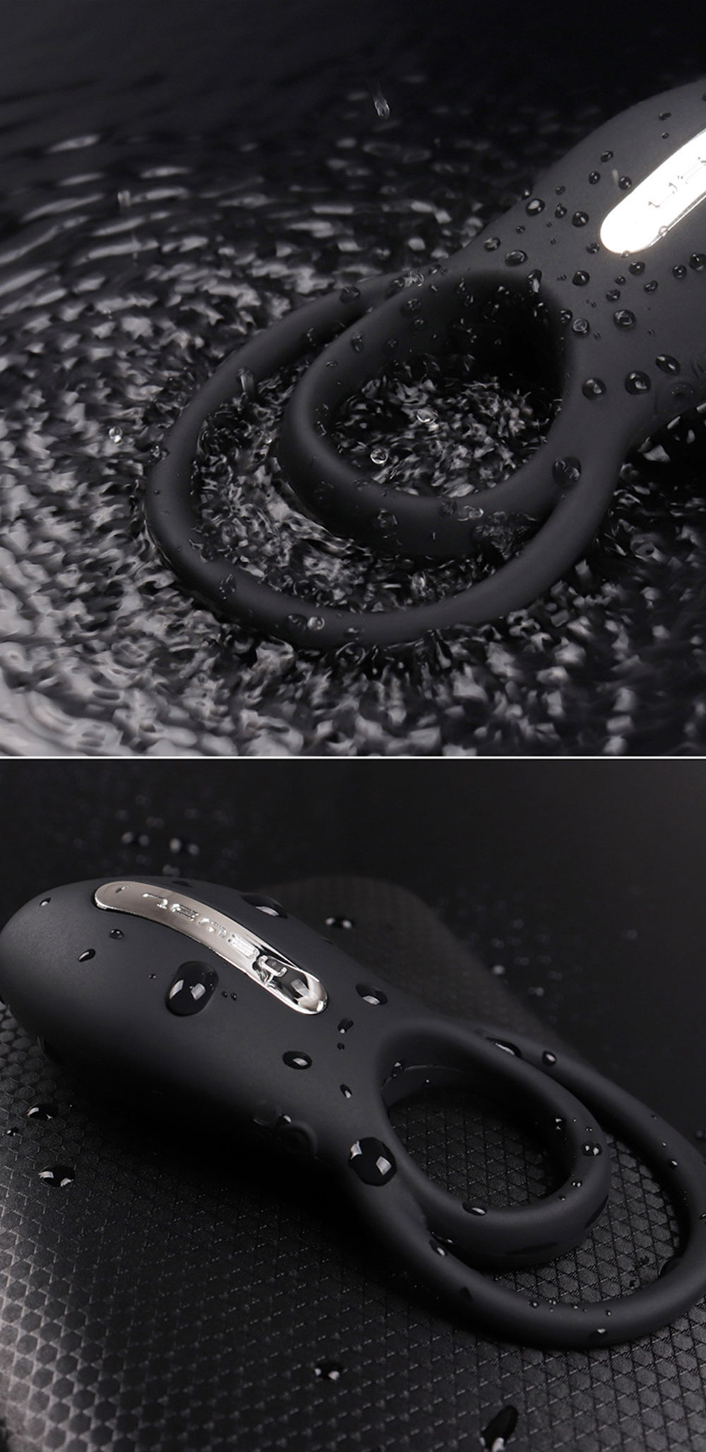 Silicone Penis Vibrator Rings 10speed Wireless Remote Male Enhancer Longer Lasting Cock Vibrator Ring Adult Massager Sex Toy - 6