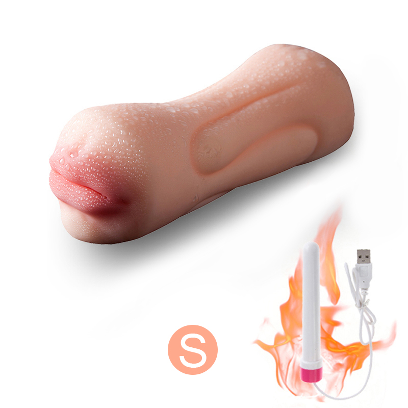 2in1 Silicone Realistic Vagina And Oral Male Masturbator Double Hole Pleasure Sex Toy For Men Erotic Intimate - 15