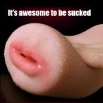 Blowjob Male Masturbator Mens Sex Toys Oral Masturbation Cup Deep Throat Mouth Realistic Vagina Pussy Penis Massager Men - 3