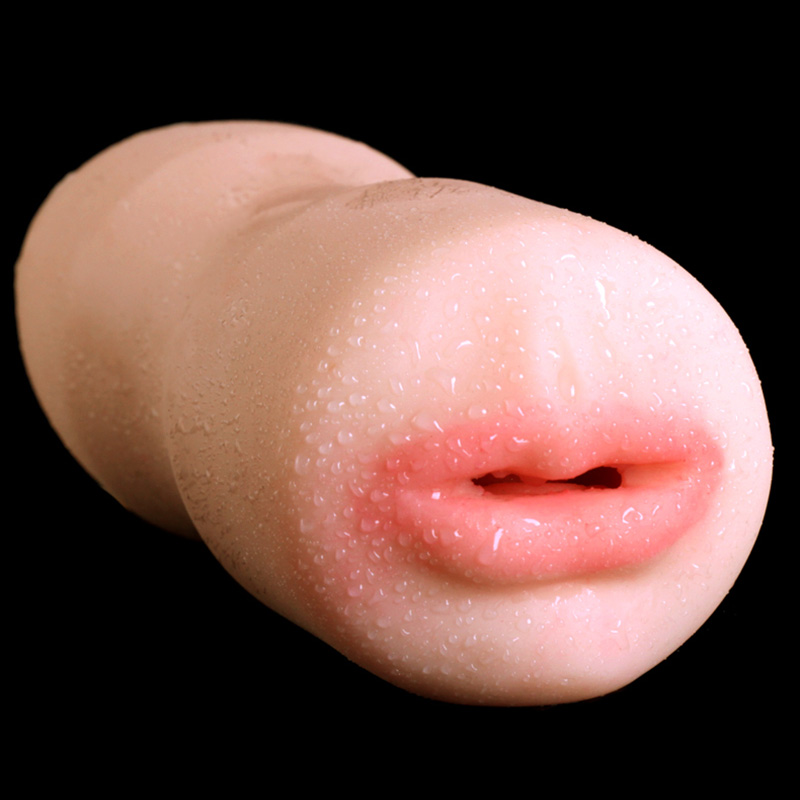 Male Masturbator Cup Realistic Oral Sex Toy Deep Throat Experience Mens Penis Massage Tool - 4