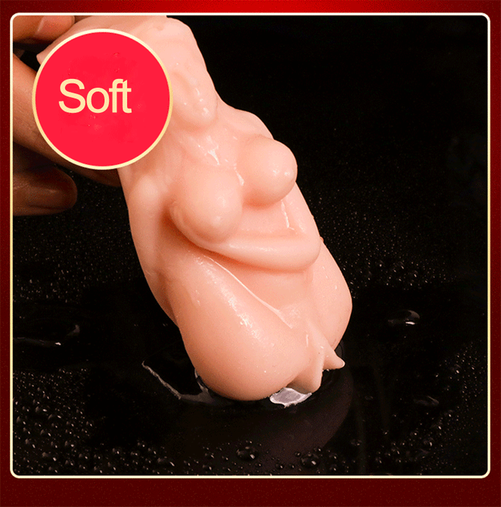 2pcs Male Masturbator Cup Realistic Artificial Vagina Pocket Pussy Oral Sex Toys Adult Pleasure Products For Men - 9