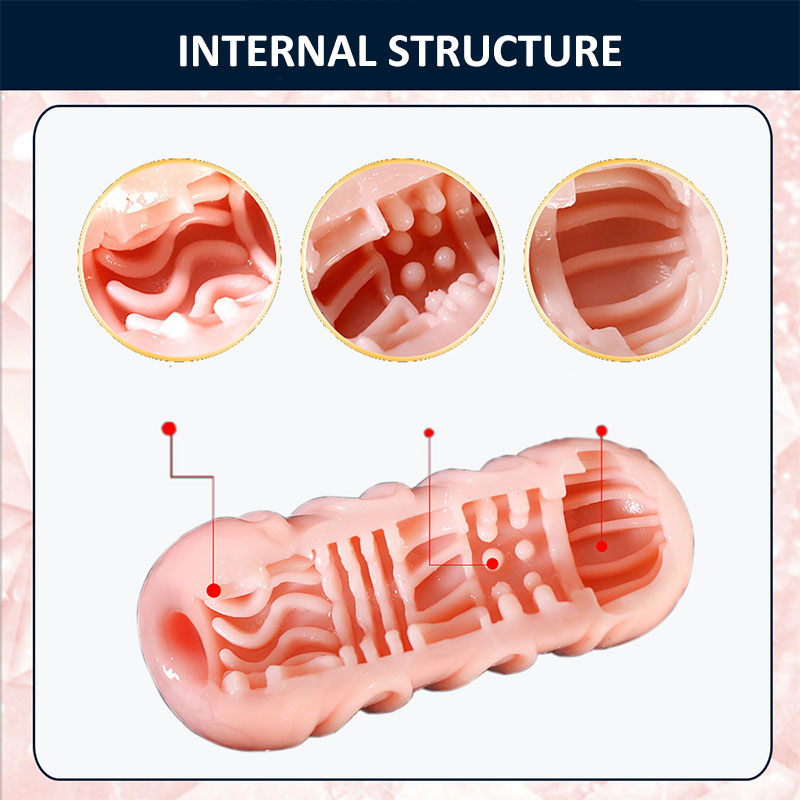 Deluxe Mrl Anime Male Masturbator Tpe Pocket Pussy Realistic Vagina Sex Toy For Men Penis Exercise Tool - 4