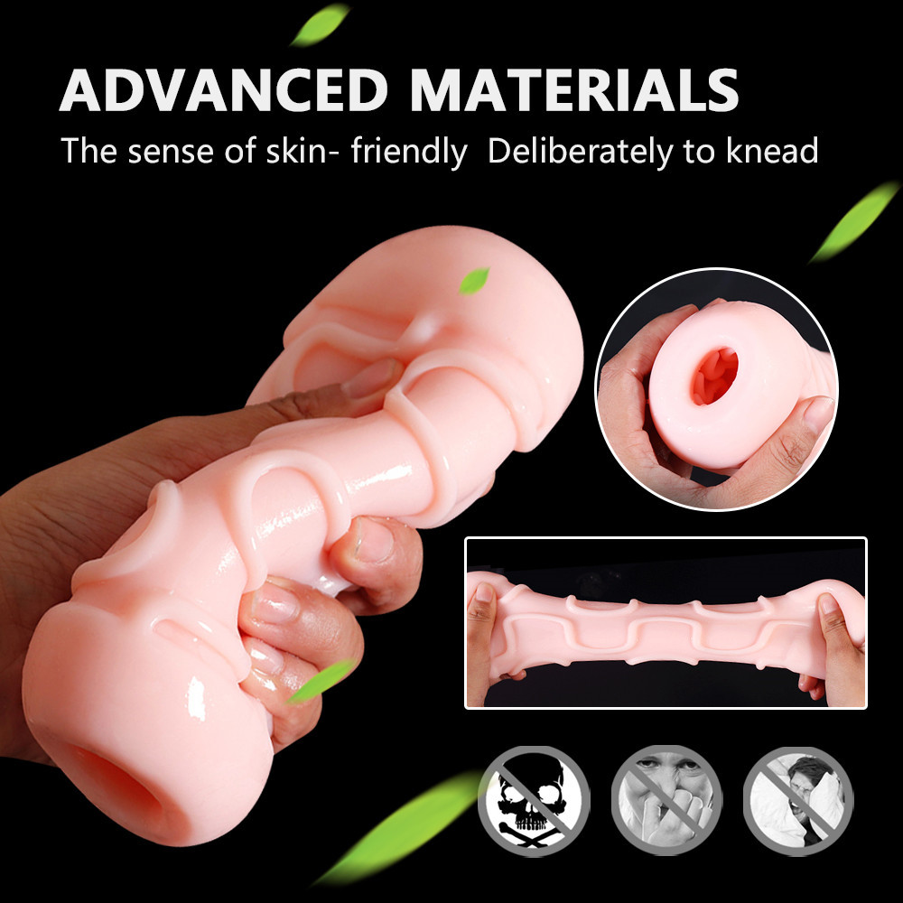 Deluxe Mrl Anime Male Masturbator Tpe Pocket Pussy Realistic Vagina Sex Toy For Men Penis Exercise Tool - 2