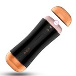 Fox Automatic Dual Channel 10mode Vibration Adult Male Masturbation Cup Realistic Pocket Pussy Vagina Oral Sex Toys For Men - 4