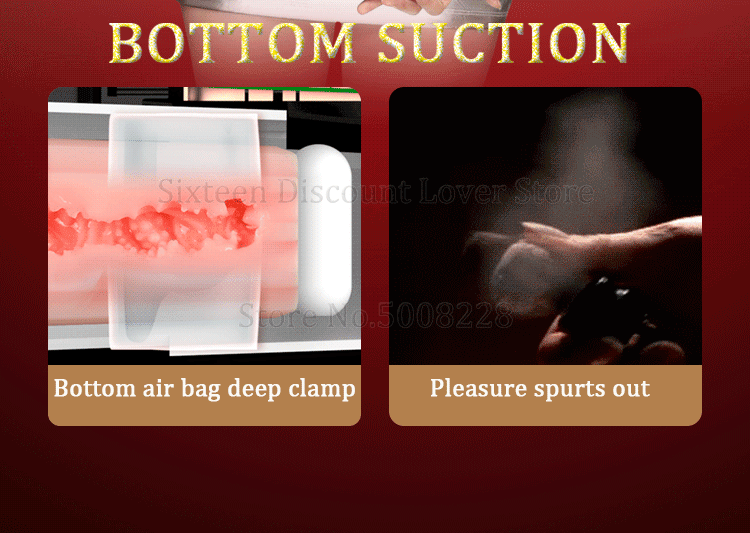 Leten Silicone Male Masturbator Realistic Vibrating Vagina Pocket Pussy Suction Cup Masturbation Machine For Men Adult Sex Toy - 6