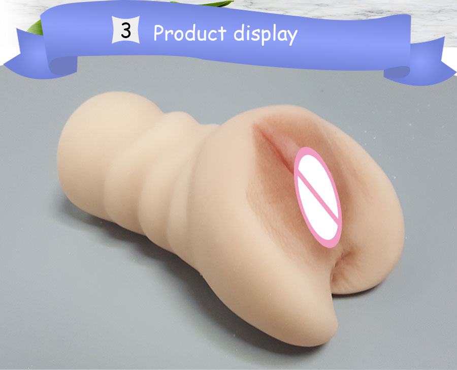 Silicone Anime Style Male Masturbator Realistic Vagina And Anal Sex Doll Simulator Toy - 5