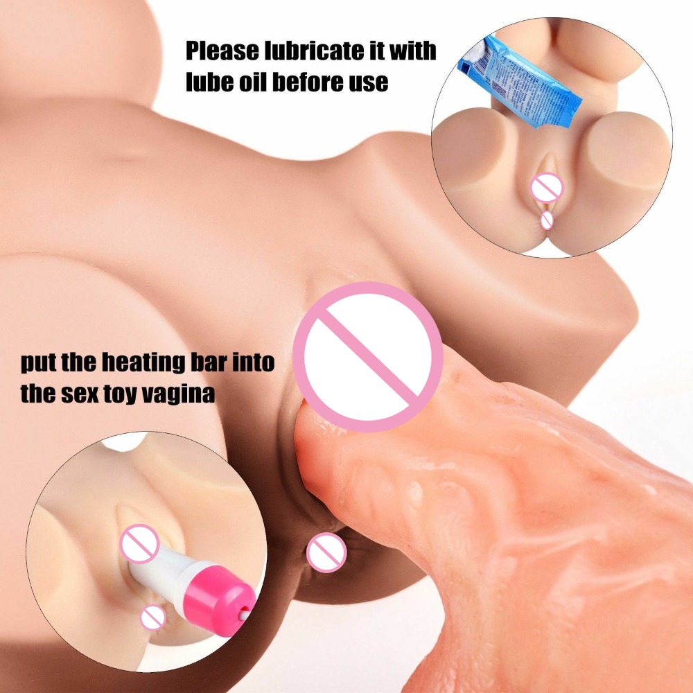 Realistic Tpe Mini Half Body Love Doll With Large Breasts And Big Ass For Mens Pleasure - 6