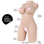 8 8kg Large Sex Doll 3d Toy 1 Life Size Realistic Pussy Masturbator For Men Vagina Anal Masturbators - 6