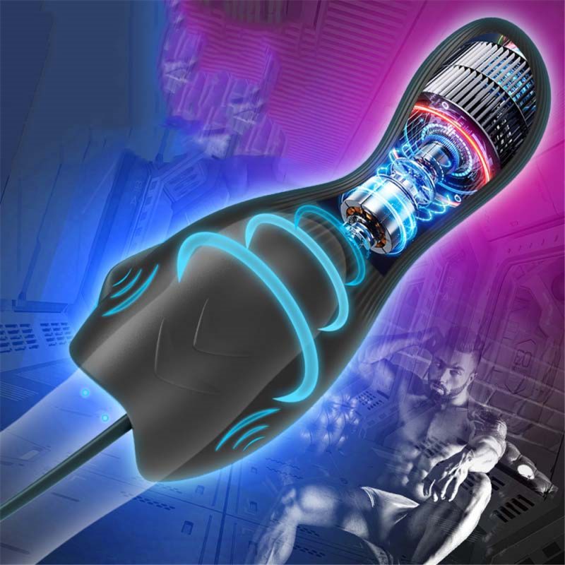 Sex Male Penis Pump Vibrator For Men Urethra Masturbation Massager 12 Modes Expansion Stimulator Erotic Toys