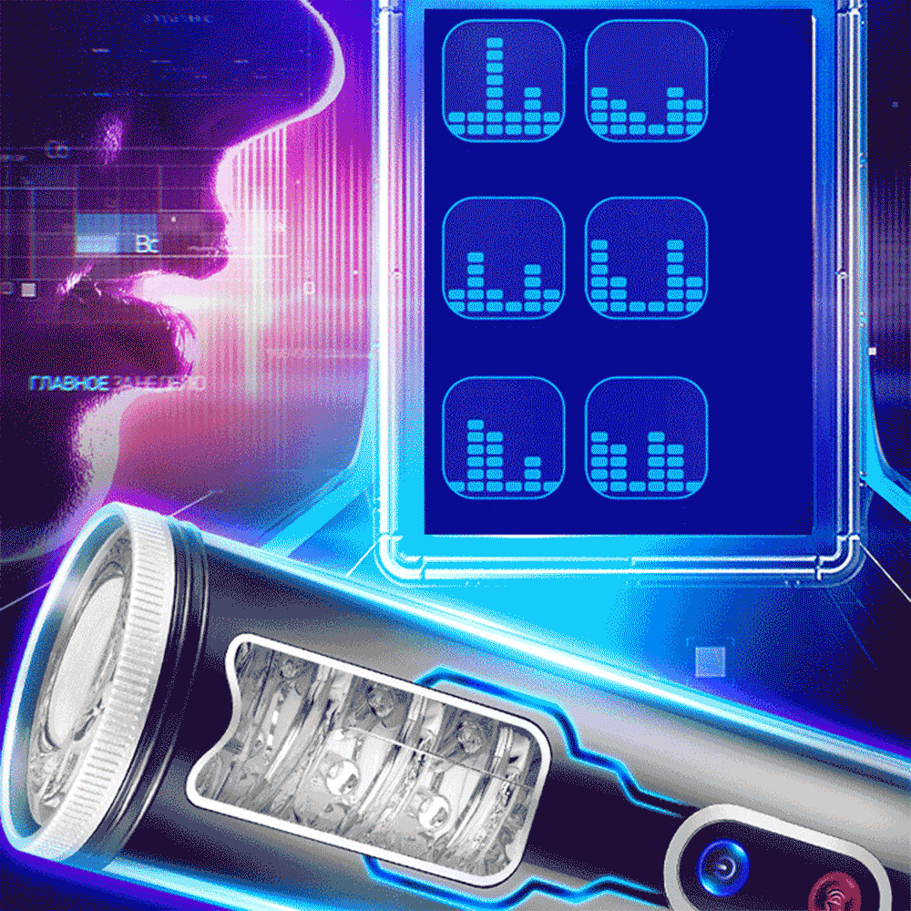 Automatic Male Masturbator Cup With Electric Rotation Suction Realistic Voice Vibrating Dildo For Mens Pleasure - 9