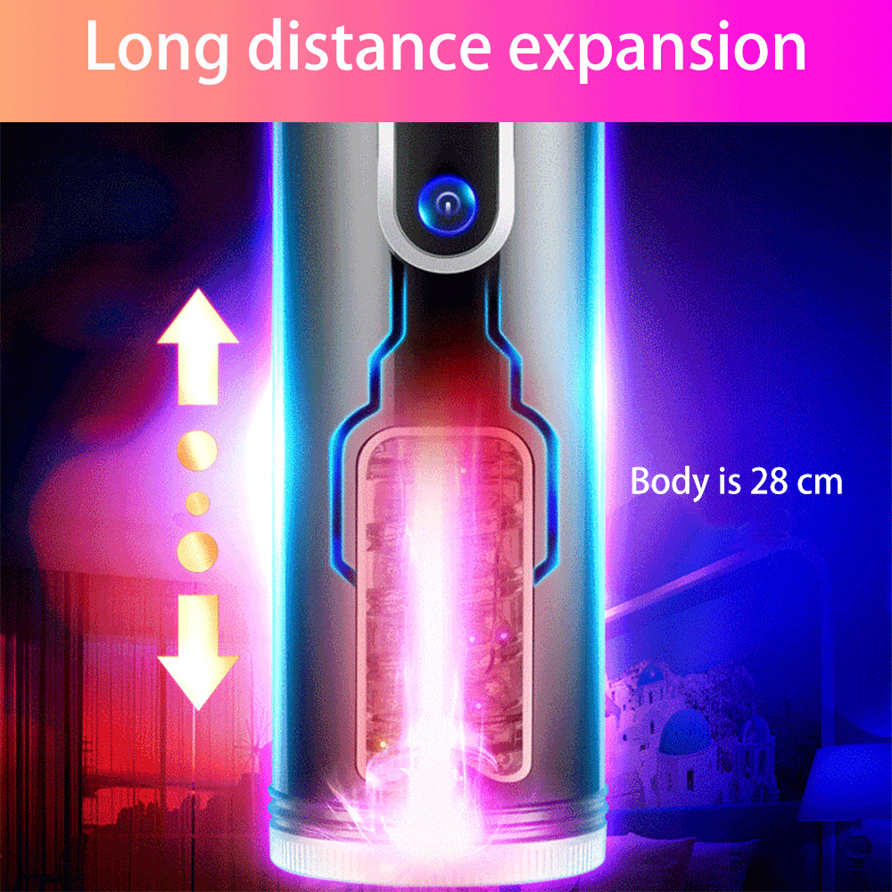 Automatic Male Masturbator Cup With Electric Rotation Suction Realistic Voice Vibrating Dildo For Mens Pleasure - 7